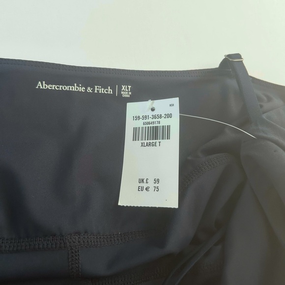 Abercrombie& Fitch Traveler Mini Tennis Dress Skort XLG tall Athletic retro blue - Picture 4 of 16